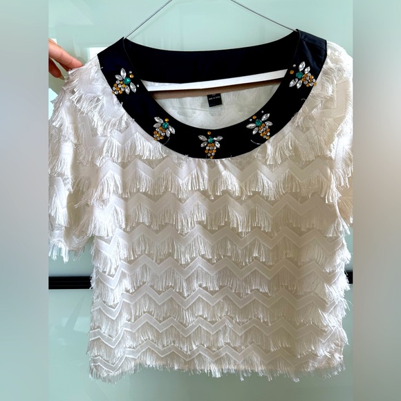 Crystal Bees Blouse Size XS - Picture 1 of 5